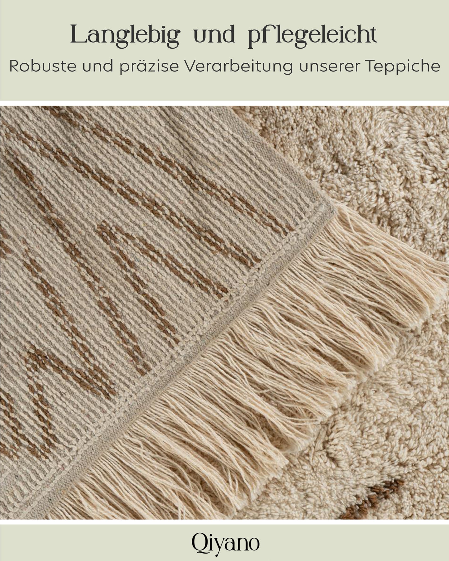 Hochflorteppich Alena