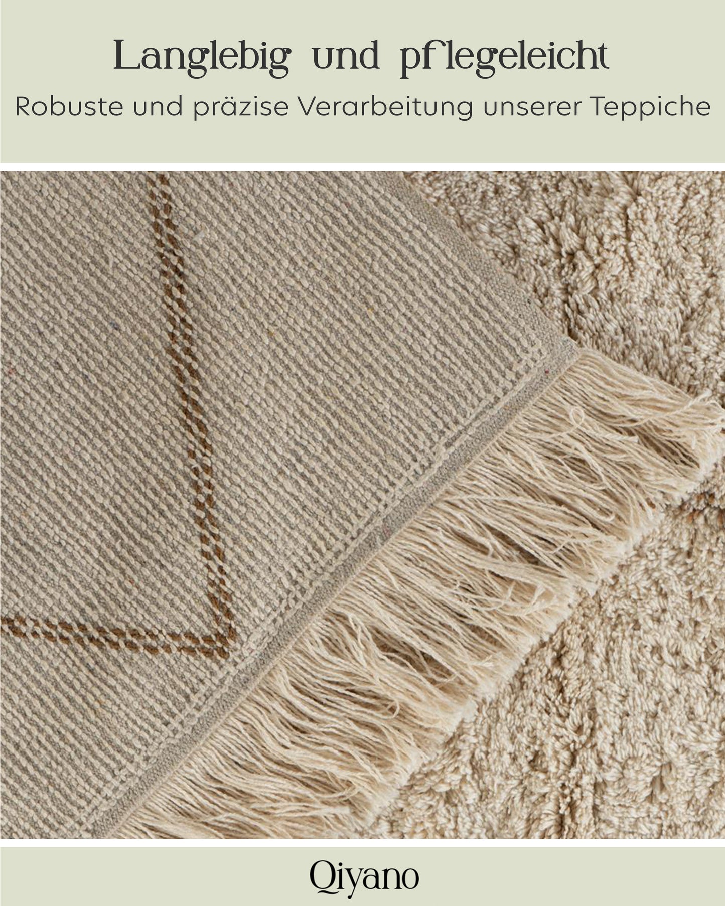 Hochflorteppich Alena