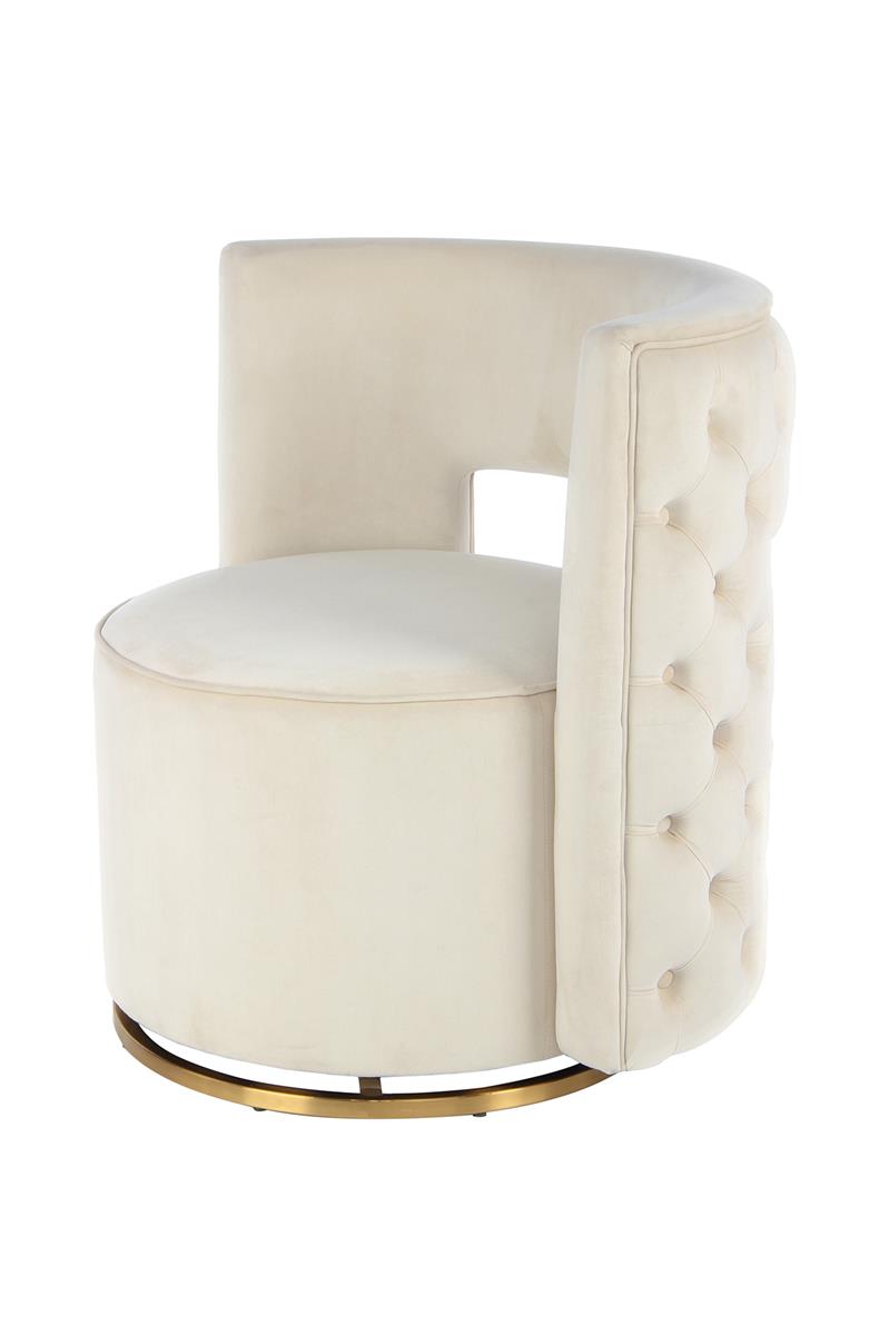 Beistelltisch Atiya 100 Gold Front | Qiyano.de
