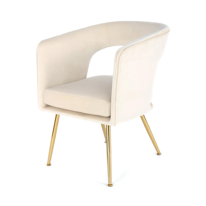Beistelltisch Atiya 100 Gold Front | Qiyano.de