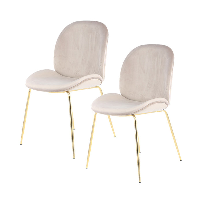 Beistelltisch Atiya 100 Gold Front | Qiyano.de