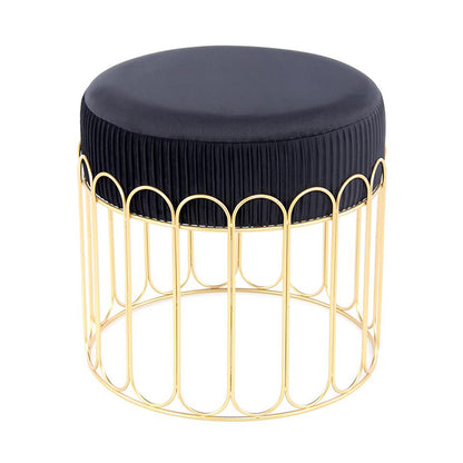 Beistelltisch Atiya 100 Gold  Front | Qiyano.de