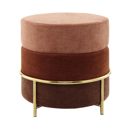 Beistelltisch Atiya 100 Gold  Front | Qiyano.de