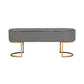 Beistelltisch Atiya 100 Gold  Front | Qiyano.de